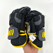 Used Black and Gold Warrior Covert QRE Pro Gloves | 14" | K381