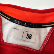 HOWARTH #45 - Red Chicago Blackhawks Practice Jersey - Adidas MIC Size 58 - Top Flight Hockey