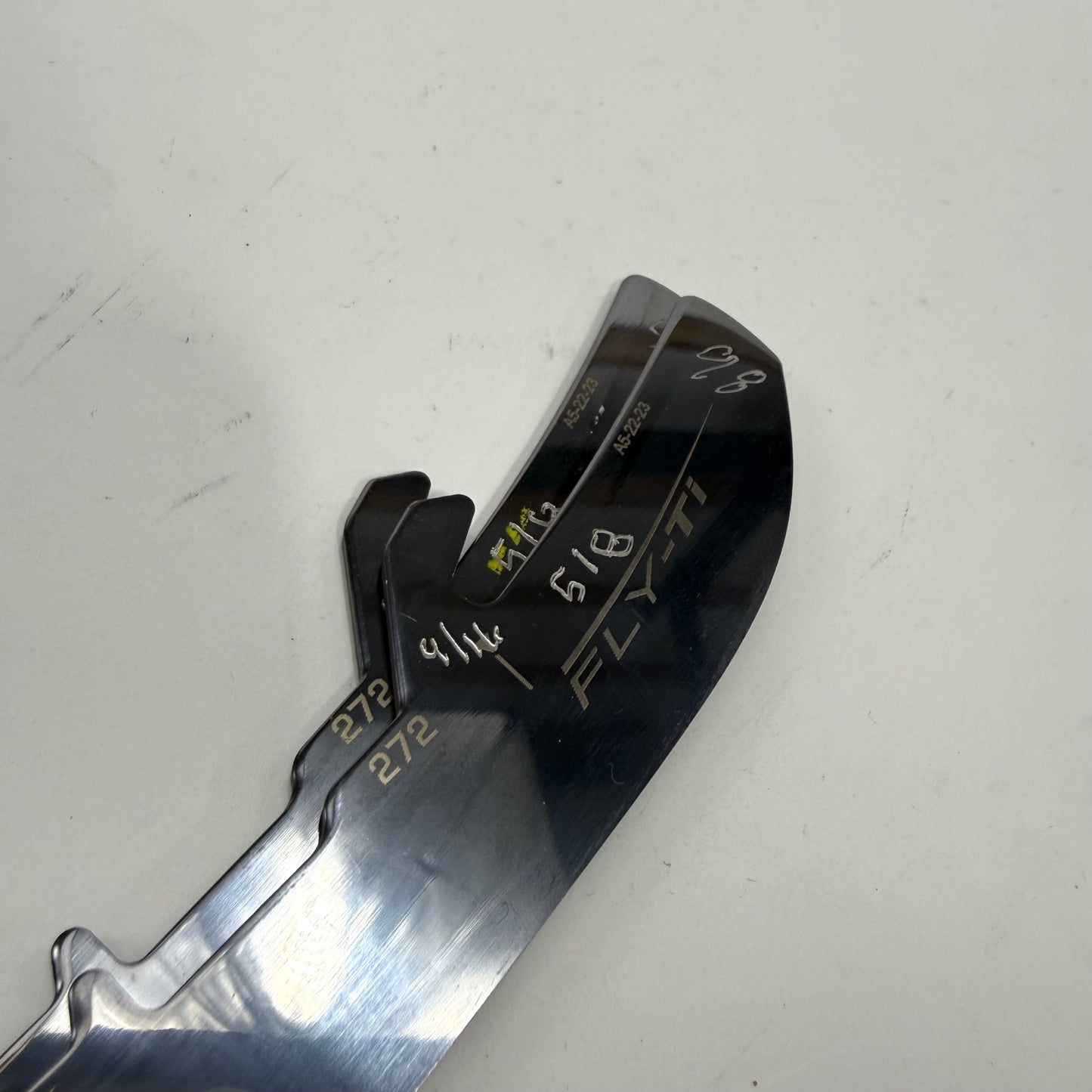 Used Bauer Fly-Ti Steel | 272mm | Chicago Blackhawks Connor Bedard #98 | BH364