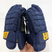 New Navy STL Blues Warrior Alpha AX1 Gloves | 14" | Saad | D183 - Top Flight Hockey