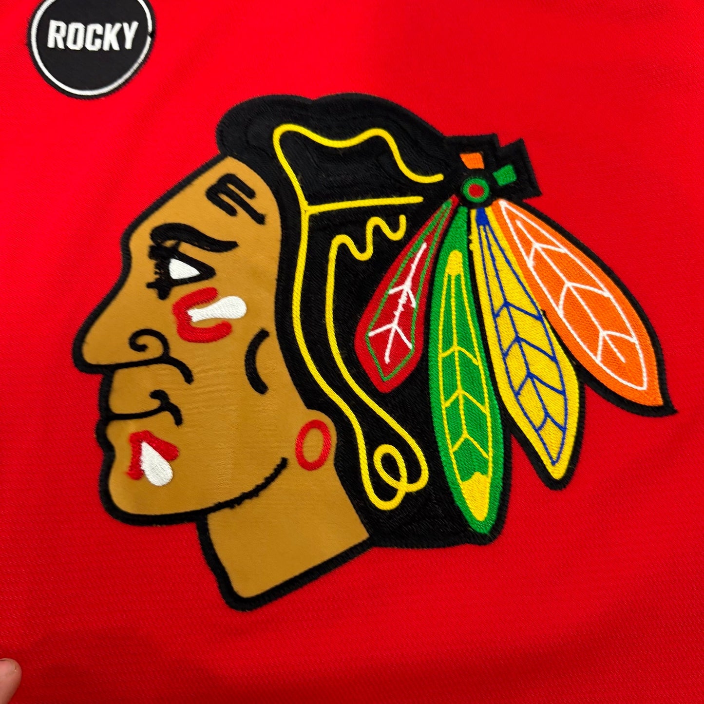 Rem Pitlick #20 Home Chicago Blackhawks Game Worn Jersey 2023-2024, Set 1 | Size 56 | 4704-25562