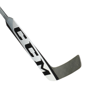 New Regular CCM Black/White E Flex 5 Pro Goalie Stick | P4 Curve 23" | #191520207465 - Top Flight Hockey
