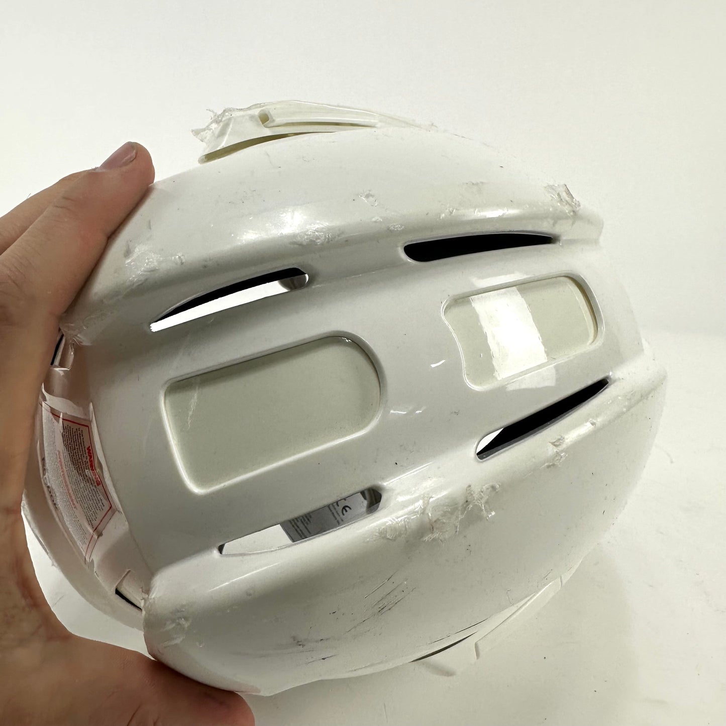 New Defected White Reebok 11K Helmet | Small | L321