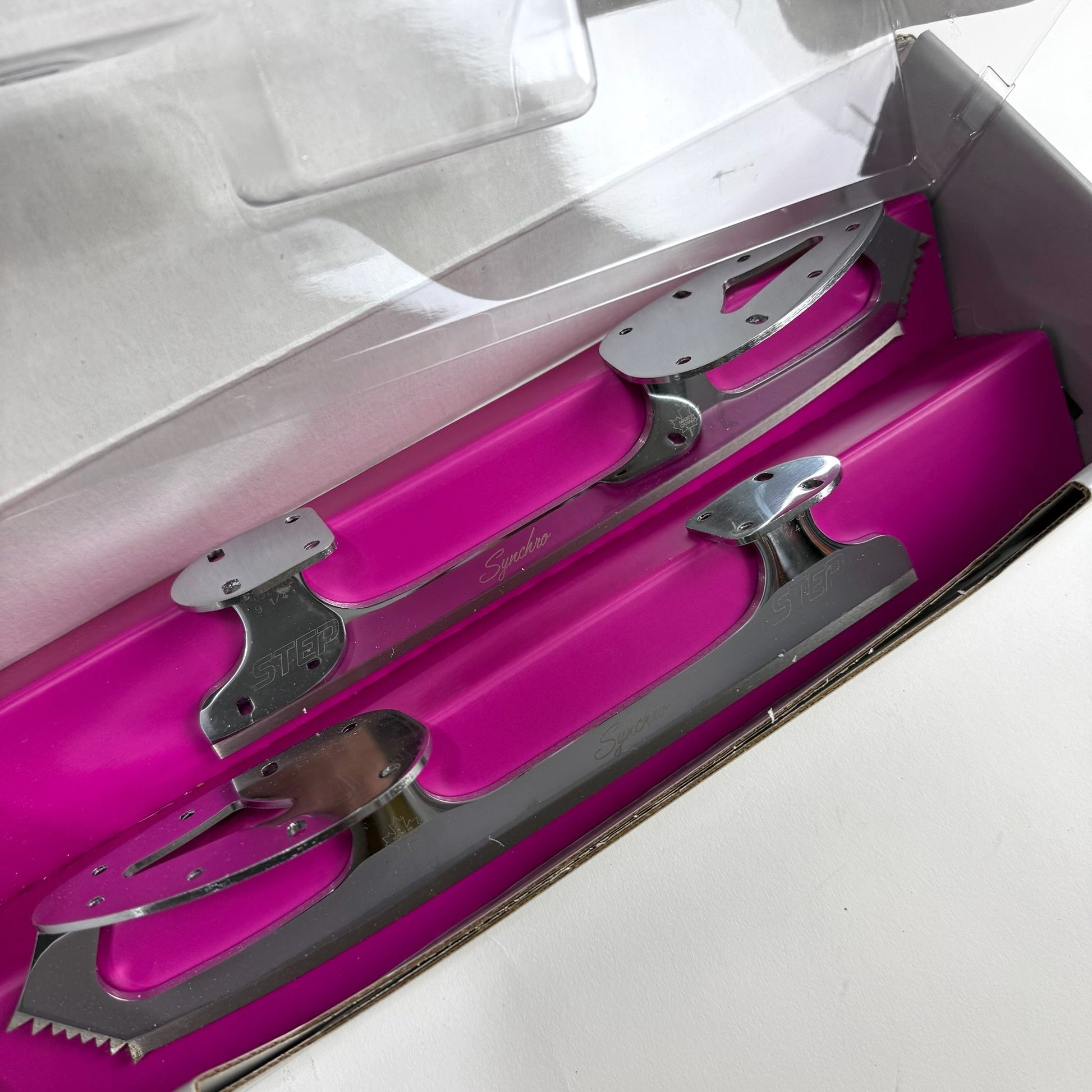 Brand New Figure Skate Step Steel Holders - Syncro / S20S / 9 1/4 - SKU#E337 - Top Flight Hockey