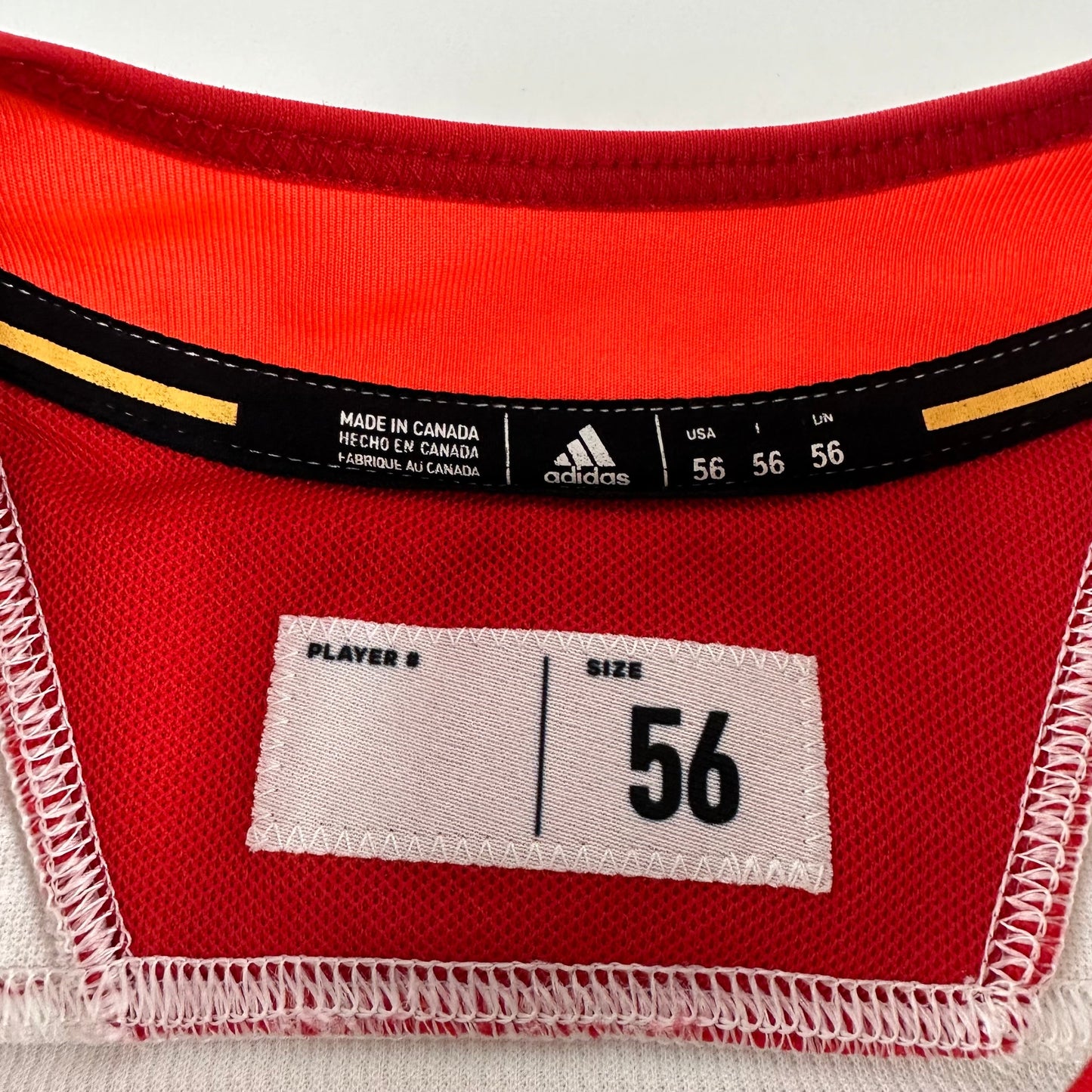 KATCHOUK #14 - White Chicago Blackhawks Camp / Practice Jersey - Adidas MIC Size 56
