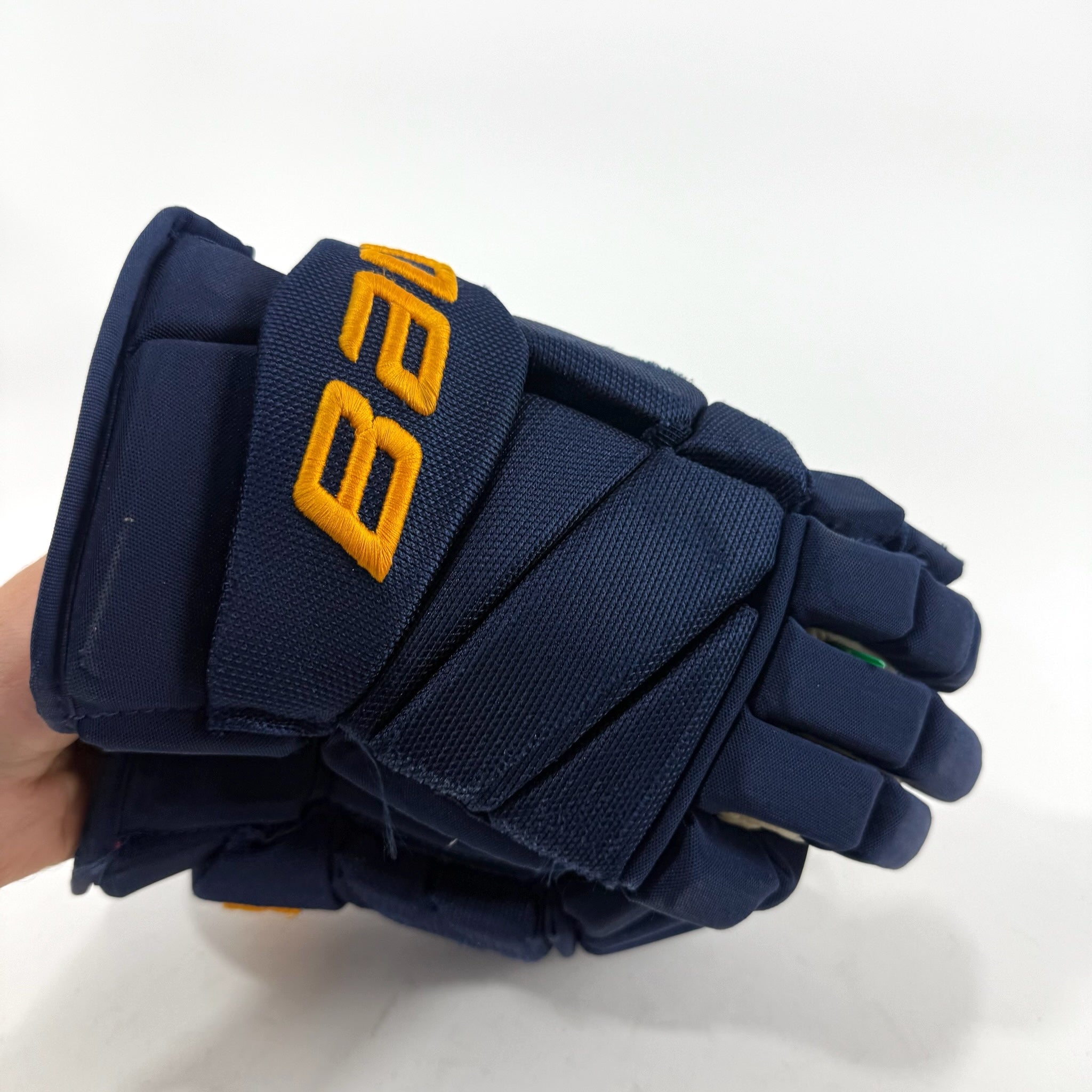Used Navy STL Blues Bauer Vapor 2x Pro Gloves | 14" | D139 - Top Flight Hockey