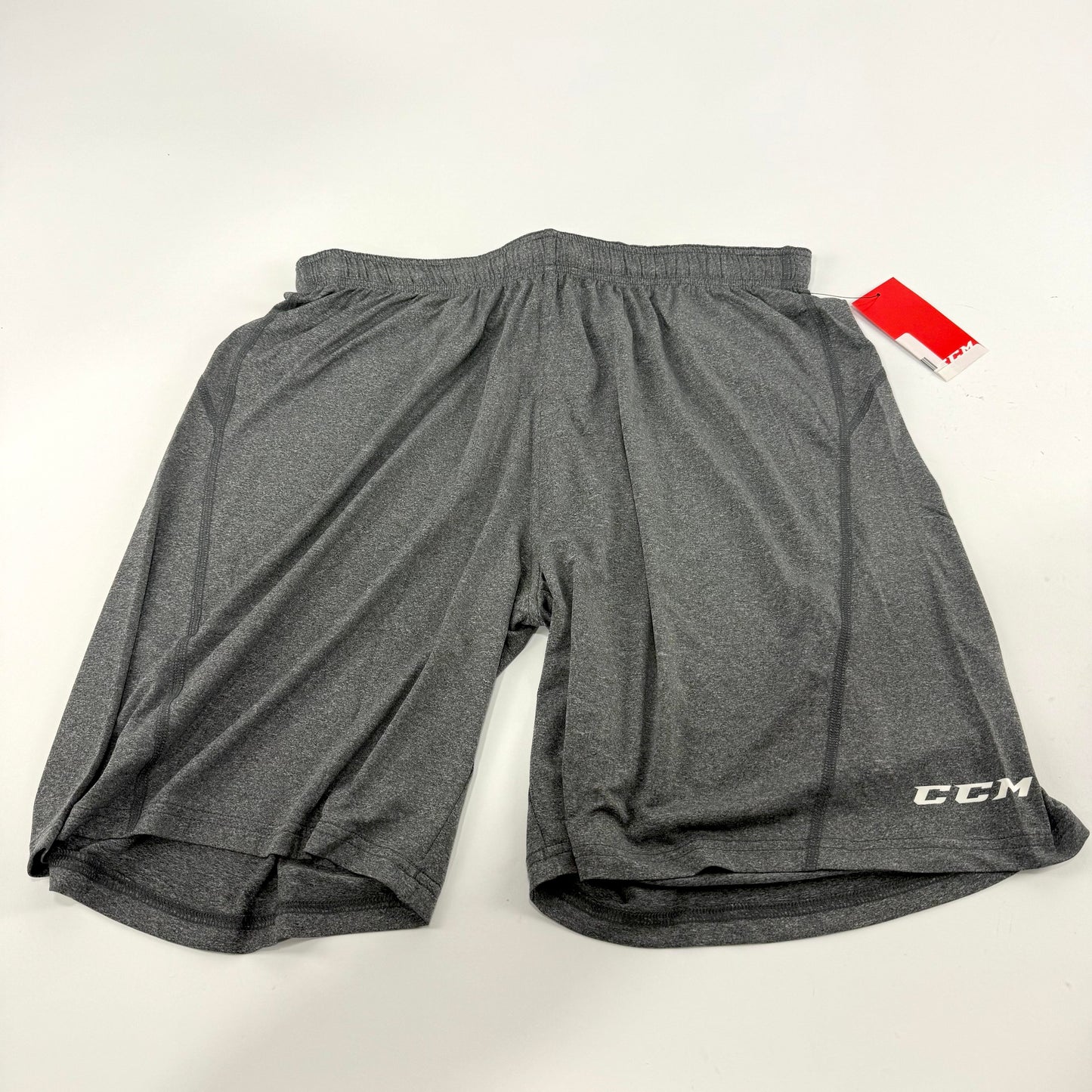 New Grey CCM Mens Performance Loose Fit Short | Senior XL | #191520519810 - Top Flight Hockey
