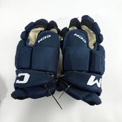 Used Navy CCM Jetspeed Pro Gloves | 13" | D381