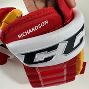 Brand New CCM HG4RXP (4 Roll) Gloves 14" Calgary Flames