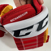 Brand New CCM HG4RXP (4 Roll) Gloves 14" Calgary Flames