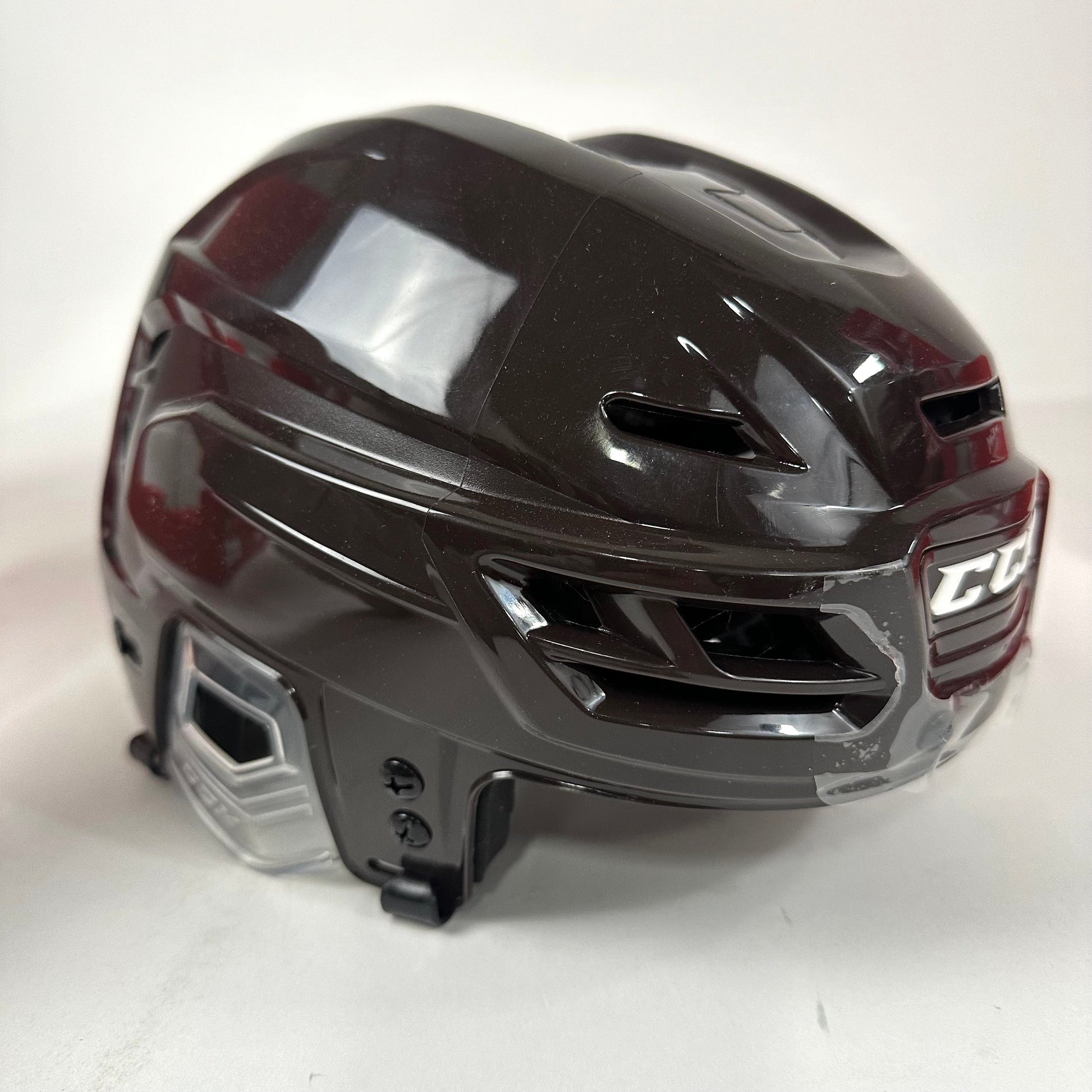 Brand New CCM Resistance Helmet in Box - Brown - Medium #CCM397 - Top Flight Hockey