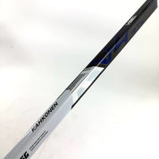 New Regular White/Navy Warrior Ritual V4 Goalie Stick | 24" Paddle W31 Curve | R298