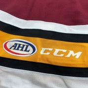 Brand New Authentic Chicago Wolves AHL Quicklite Game Jersey - MIC Made in Canada Size 52 - Top Flight Hockey