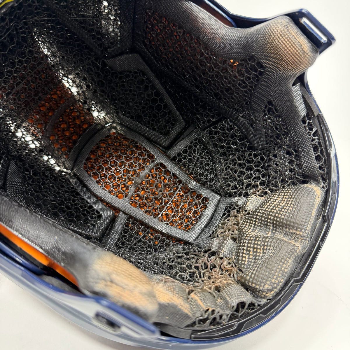 Used Navy CCM Tacks X Helmet | Medium | AB156 - Top Flight Hockey