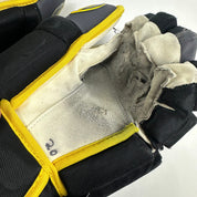 Used Black and Gold Warrior Alpha Pro Gloves | 13" | K304