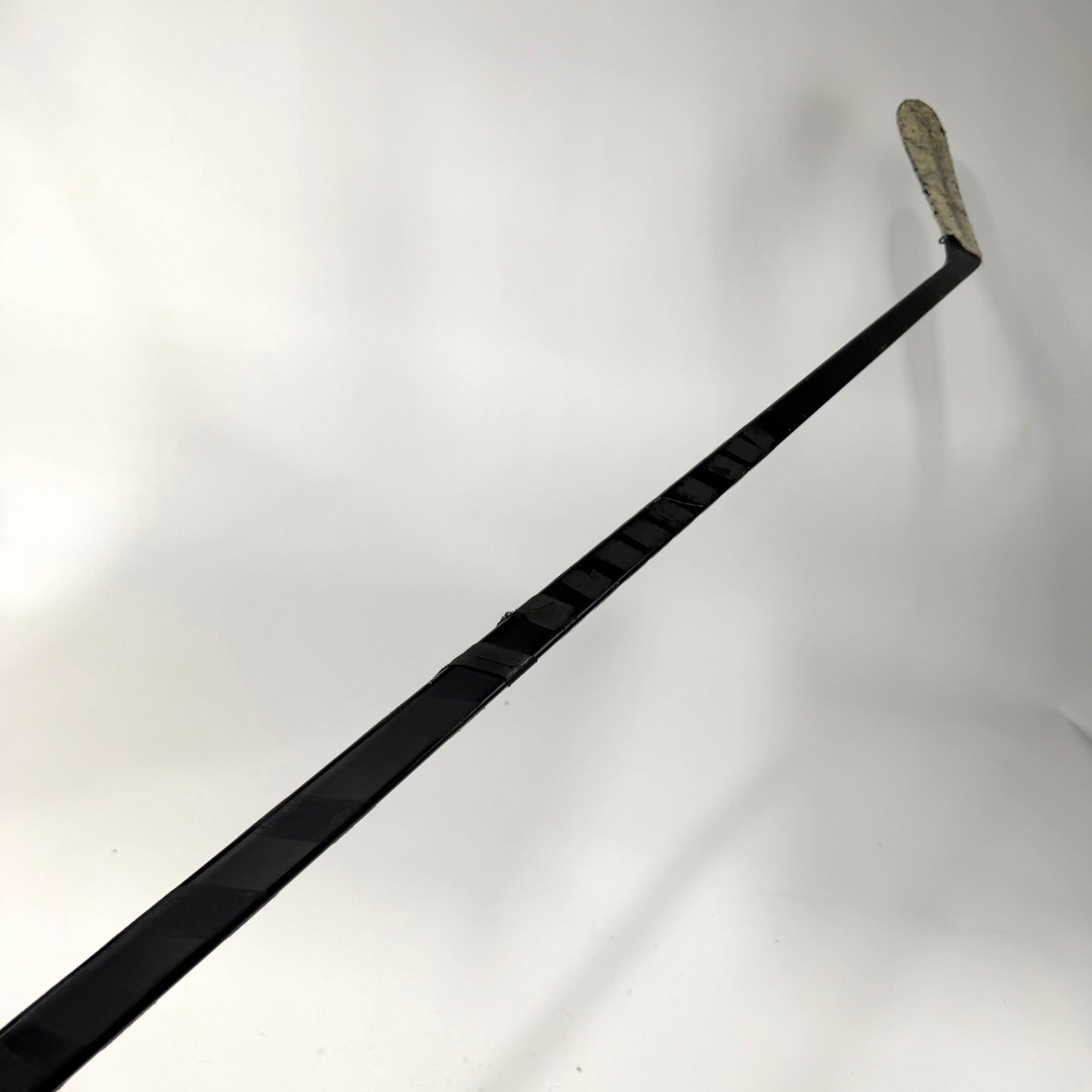 Used Left All Black Hockey Stick | Unknown Flex Custom Curve Non Grip Matte Finish | J573