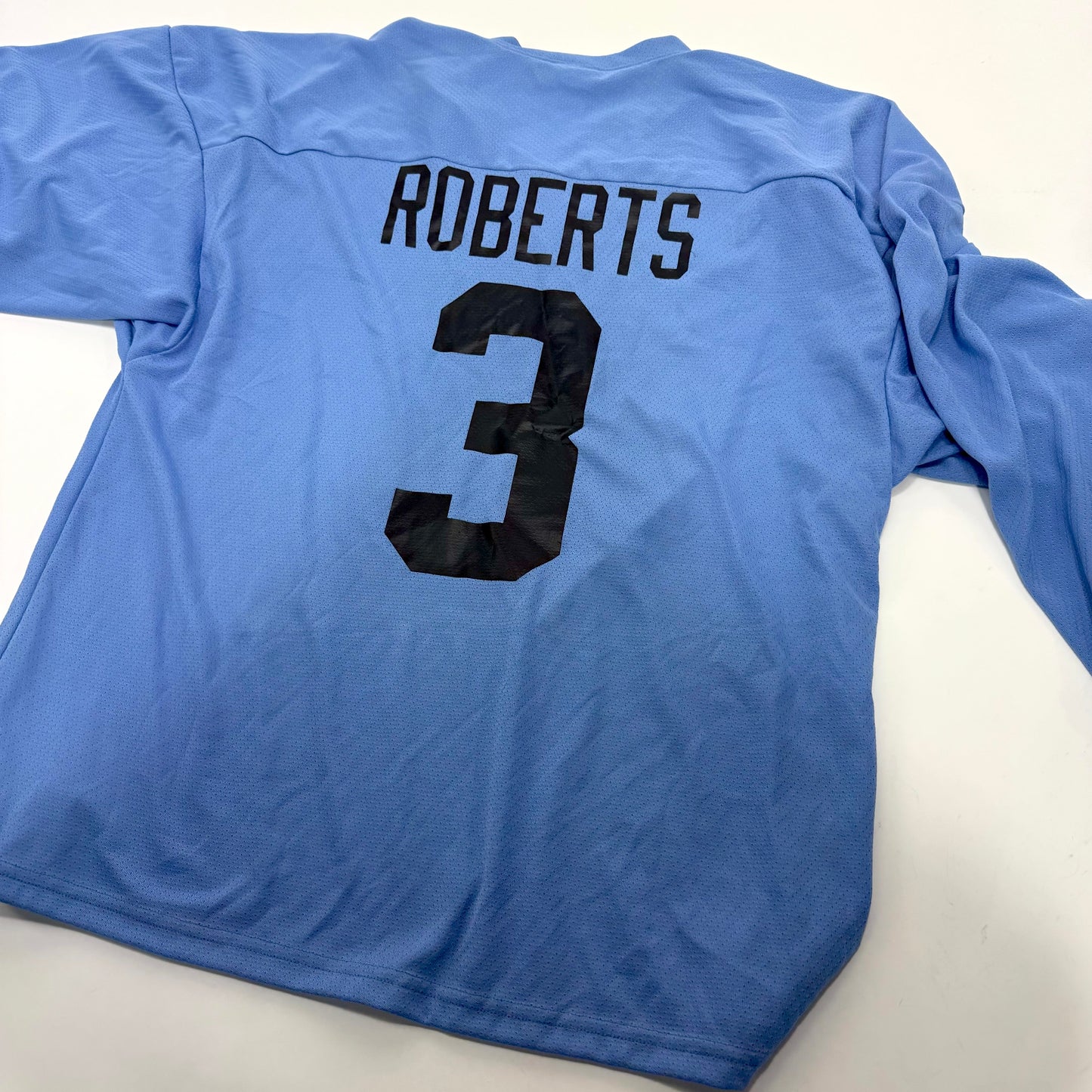 Used Baby Blue Warrior Hangover Baby Jersey | Goalie Cut Large | A102 - Top Flight Hockey