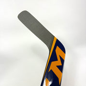 New Regular Blue/Yellow Eflex 5 Pro Lite Goalie Stick | 24" Paddle Heel Curve | Saros | R627 - Top Flight Hockey