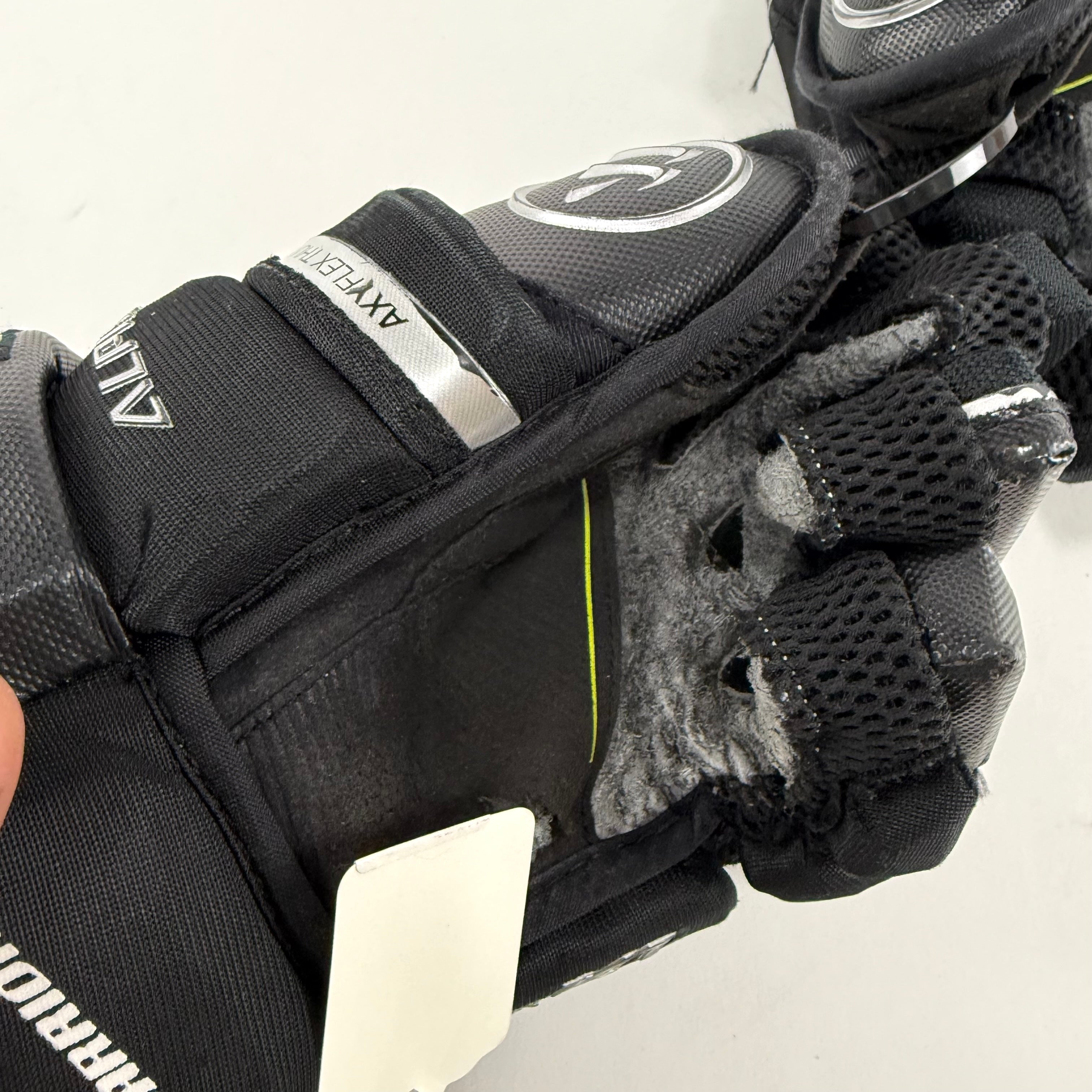 Used Black Warrior Alpha LX Pro Gloves | 14" | U169 - Top Flight Hockey