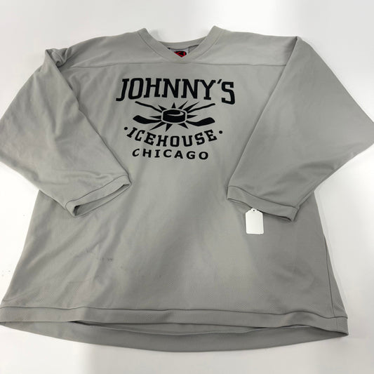 Used Grey Johnny's Icehouse K1 Jersey | Senior XL | J103