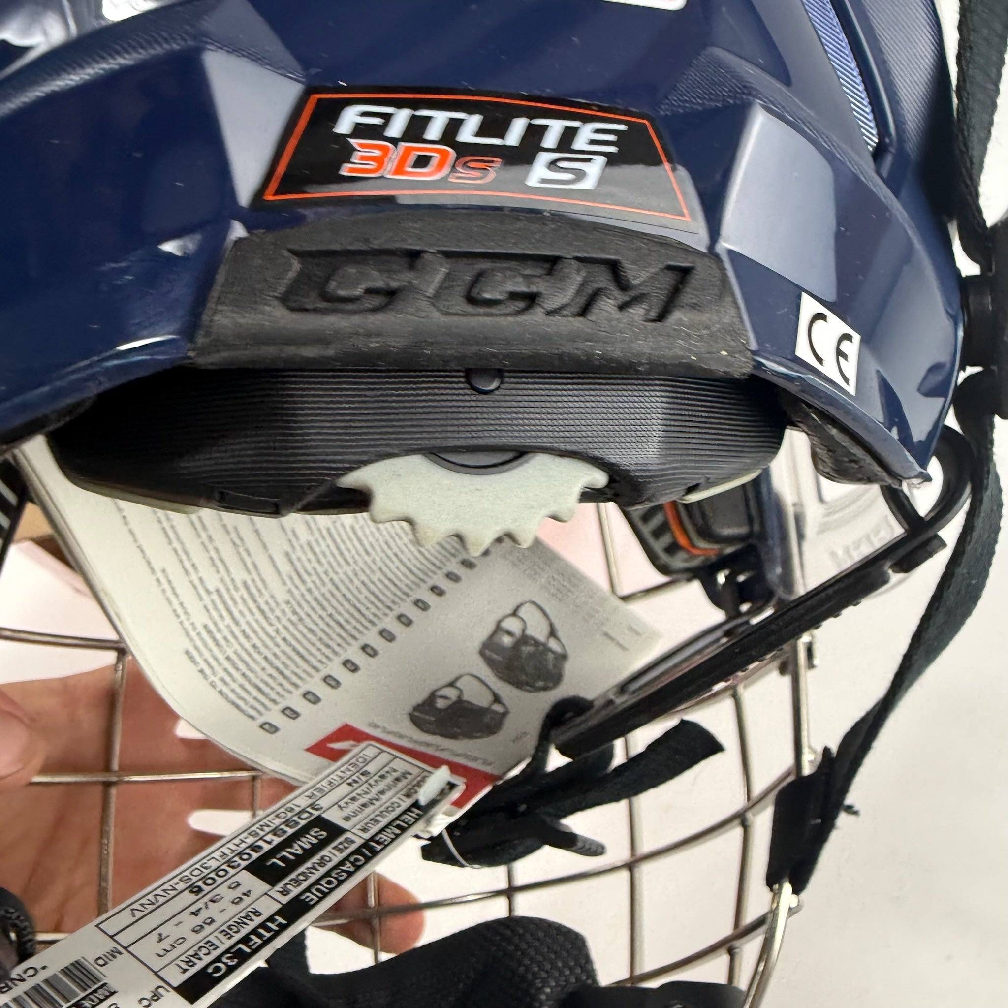 New Navy CCM Fitlite 3DS Combo | Small - Top Flight Hockey