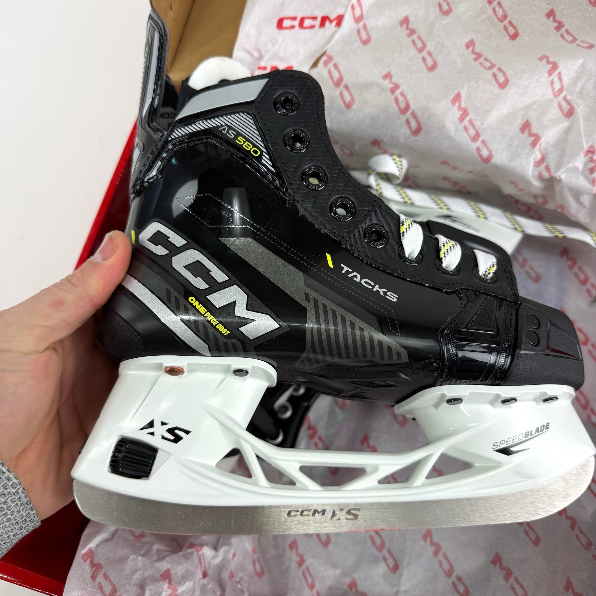 New CCM Tacks AS580 Skates | Jr 1-2 R | J723 - Top Flight Hockey