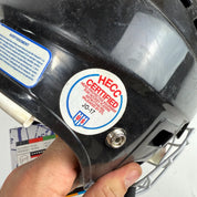 New Black Jofa 390 Hockey Helmet with Cage | Junior - Top Flight Hockey