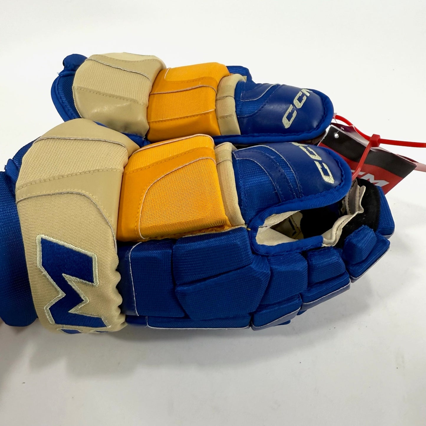 New STL Blues Heritage CCM HGCL Pro Gloves | 15" | Joshua | D122 - Top Flight Hockey