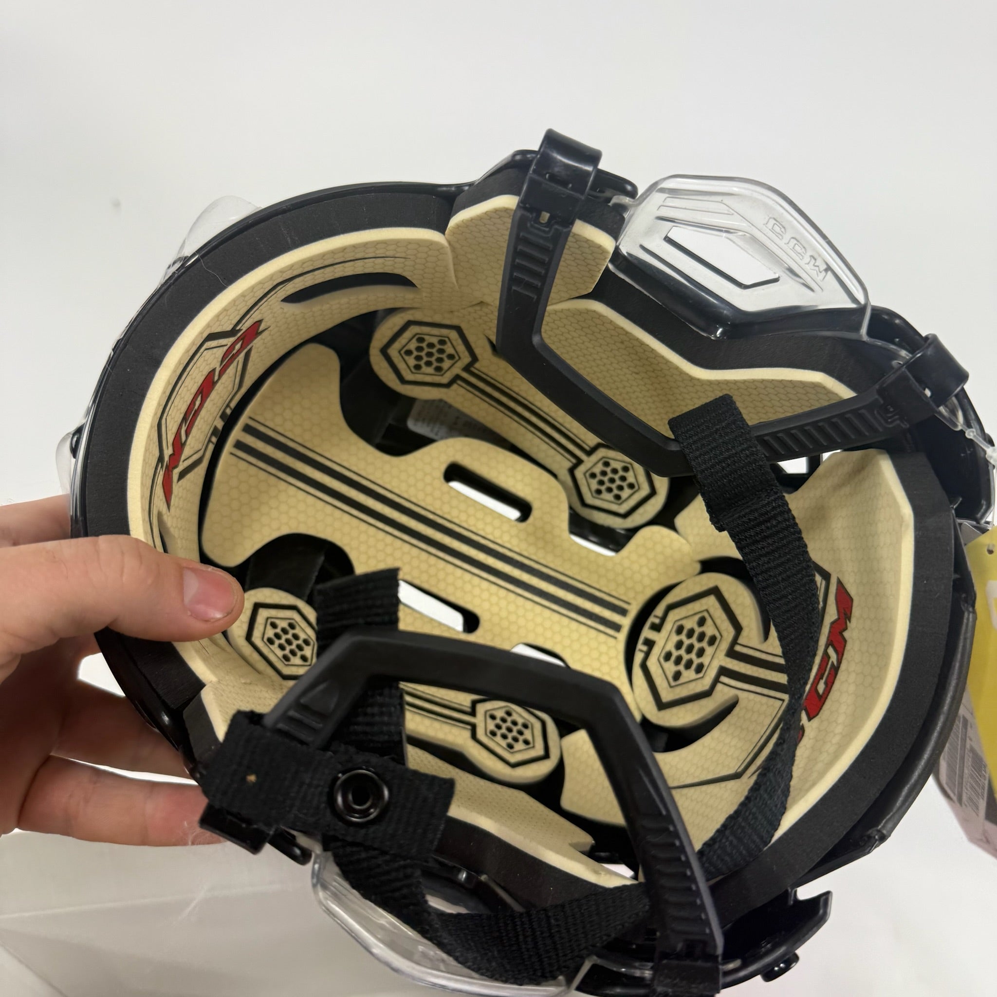 New Black CCM Tacks 110 Helmet | Small - Top Flight Hockey