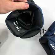 Used Navy CCM Jetspeed Pro Gloves | 13" | D381