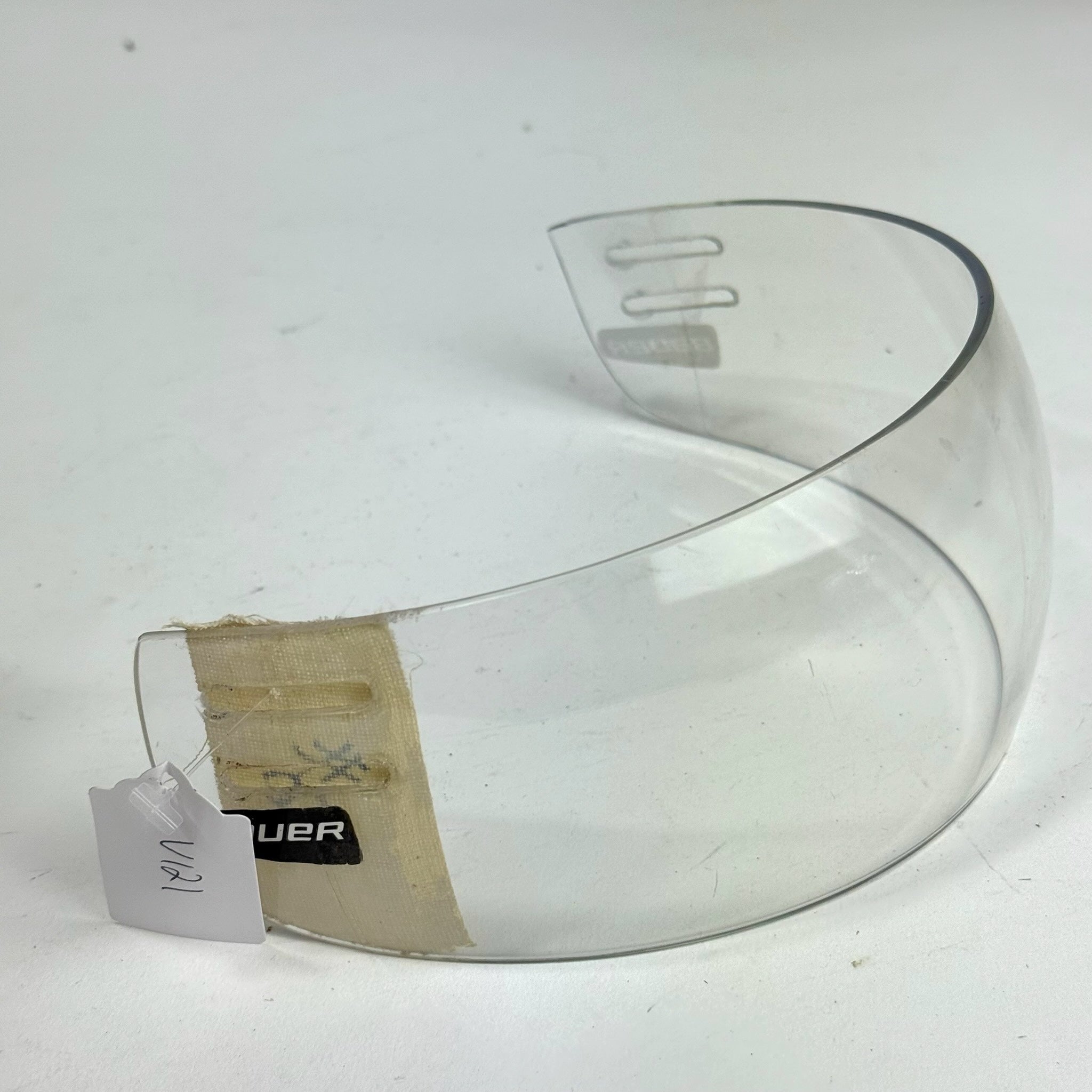 Used Bauer Regular Cut Visor Sku#V121 - Top Flight Hockey