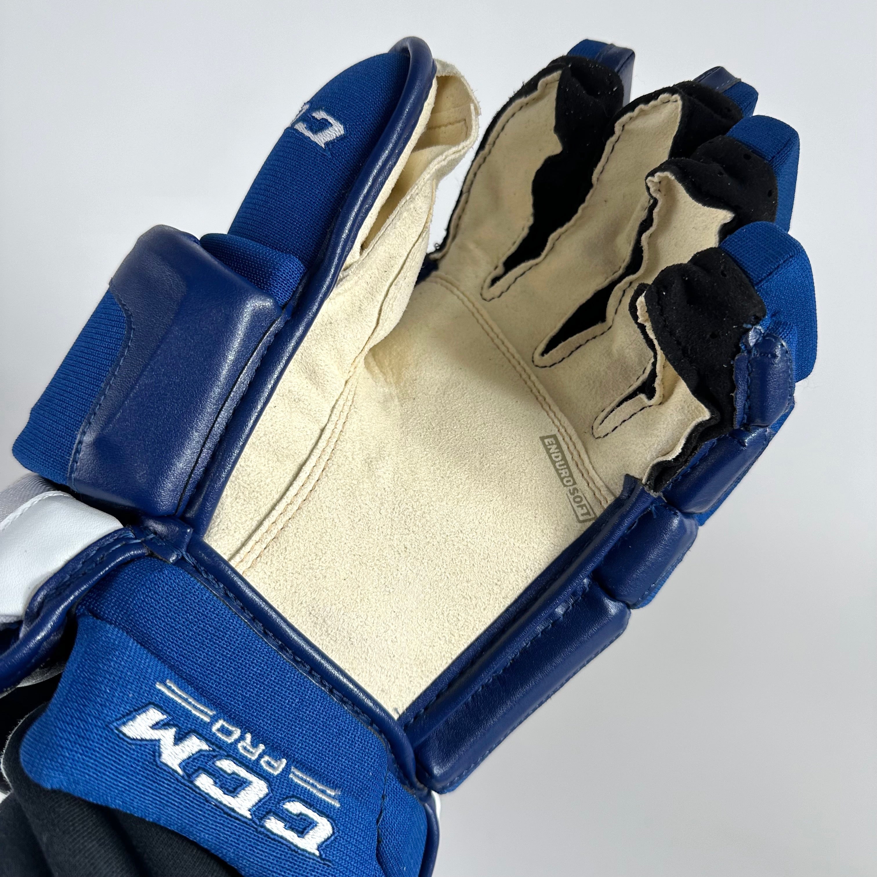 Brand New Blue CCM HG50XP Gloves Toronto Maple Leaves 15"