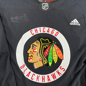 LUYPEN #73 - Black Chicago Blackhawks Practice Jersey - Adidas MIC Size 56 - Top Flight Hockey