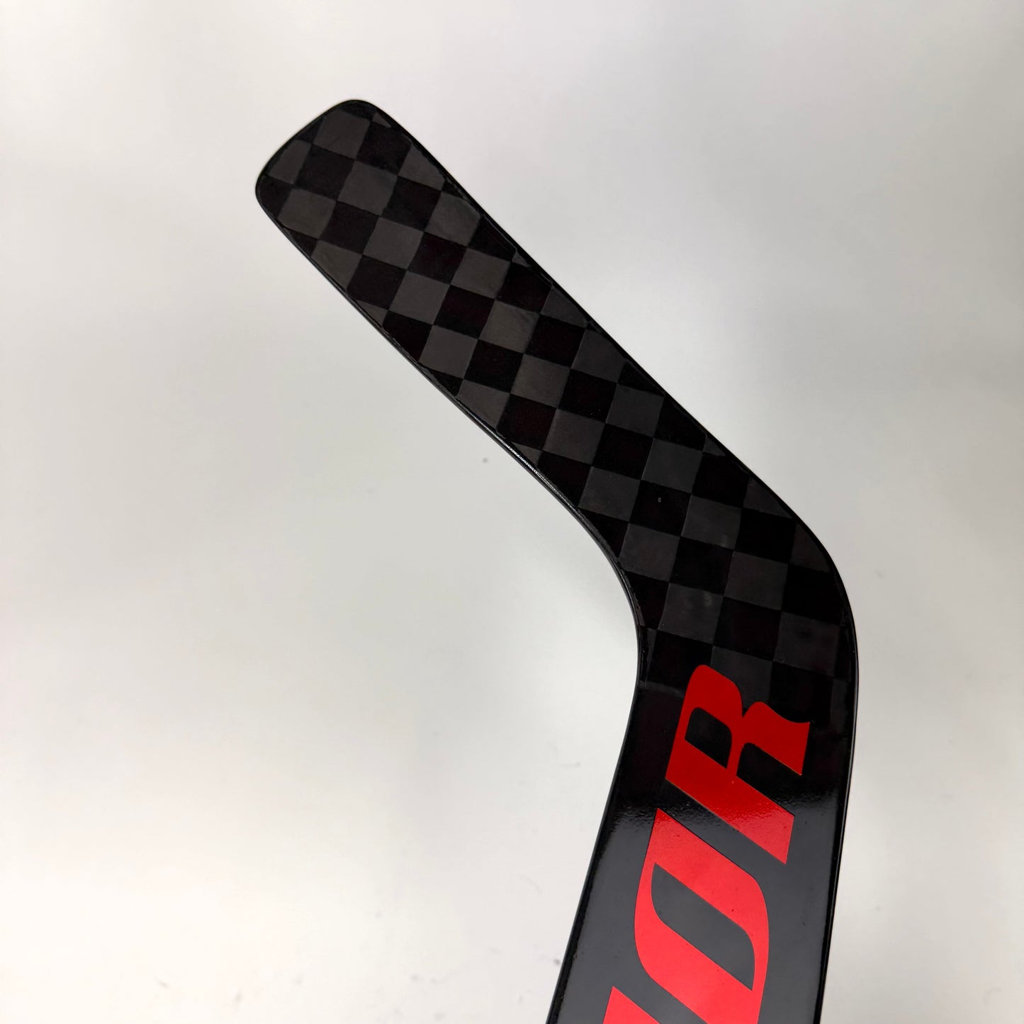 New Regular Black/Red Warrior Ritual V4 Goalie Stick | 26" Paddle Custom Curve | Mrazek | BH109