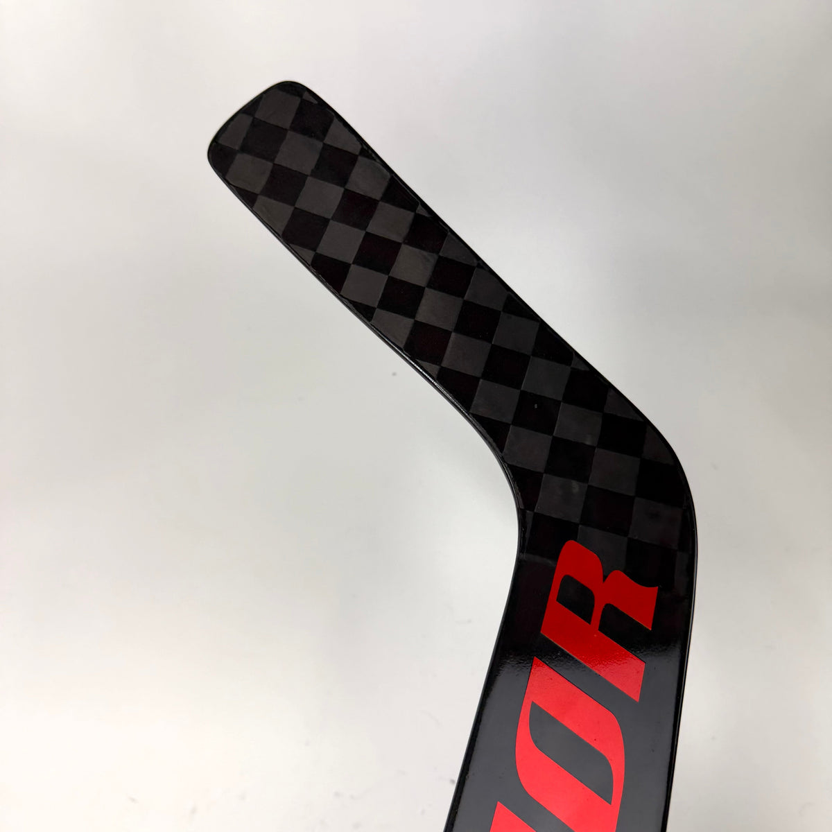New Regular Black/Red Warrior Ritual V4 Goalie Stick | 26" Paddle Custom Curve | Mrazek | BH109 - Top Flight Hockey