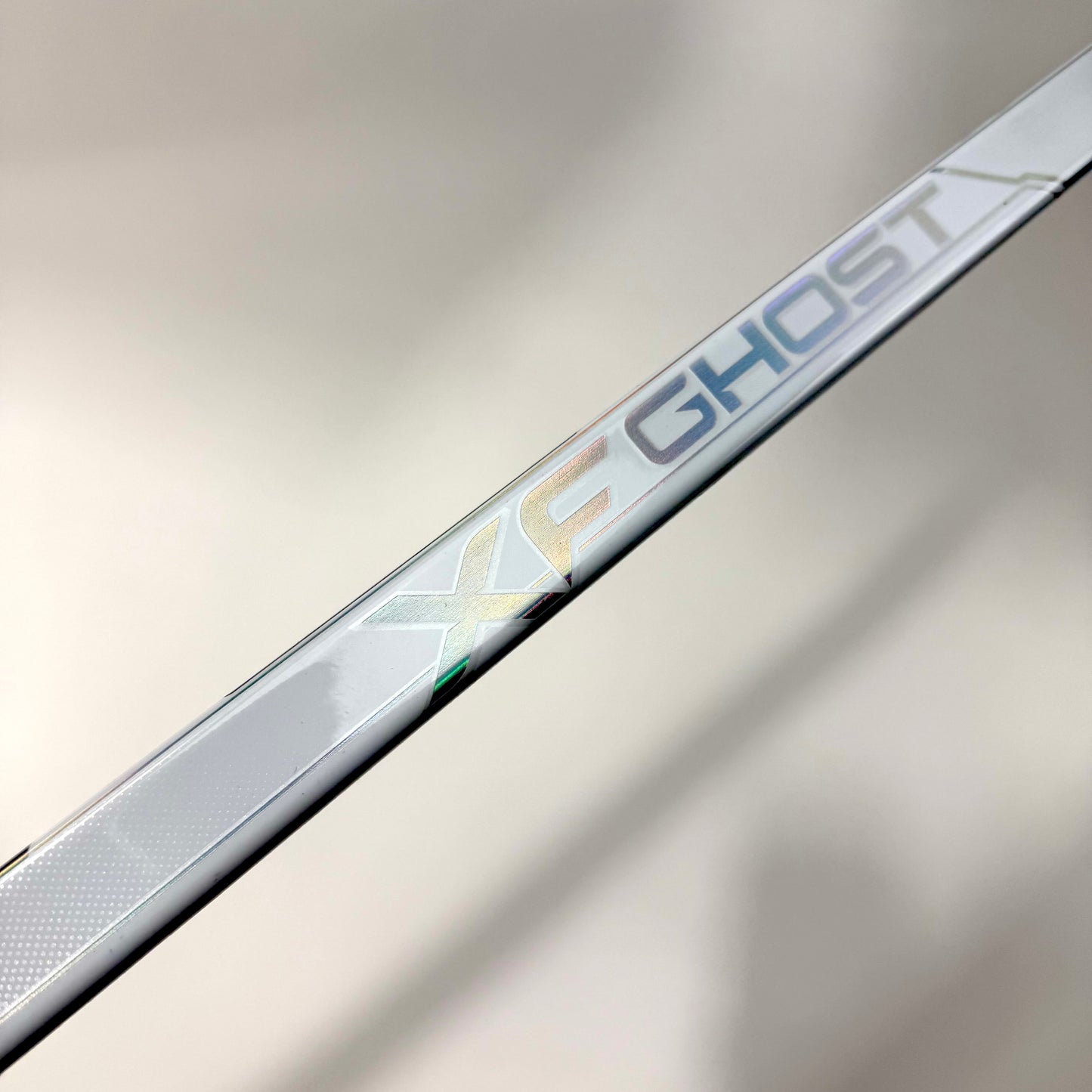 New Left White CCM XF Ghost | 80 Flex P92 Curve Grip | AB717