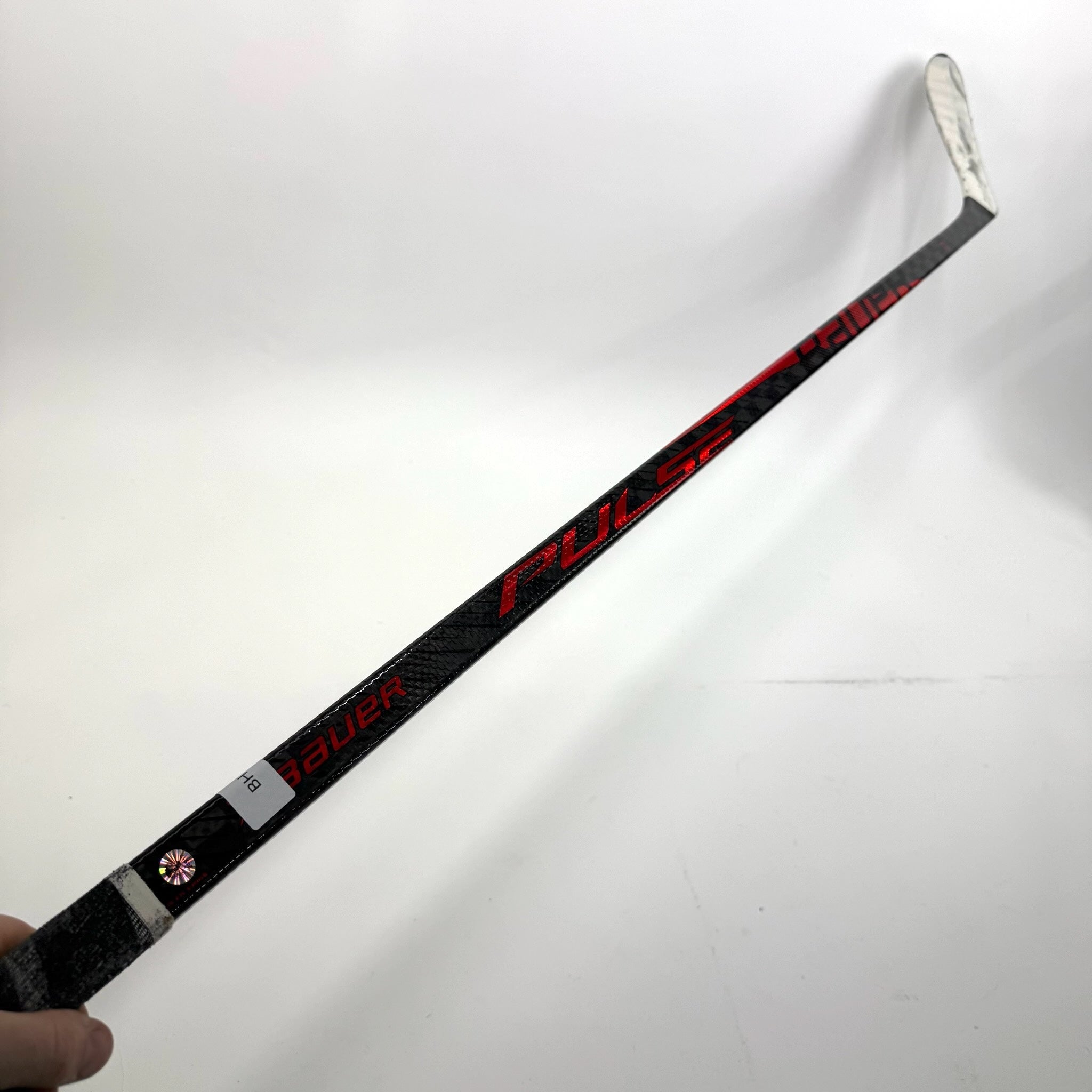 Used Left Red Bauer Pulse | 87 Flex P28 Curve Grip | Matt Gryzelcyk | BH140 - Top Flight Hockey