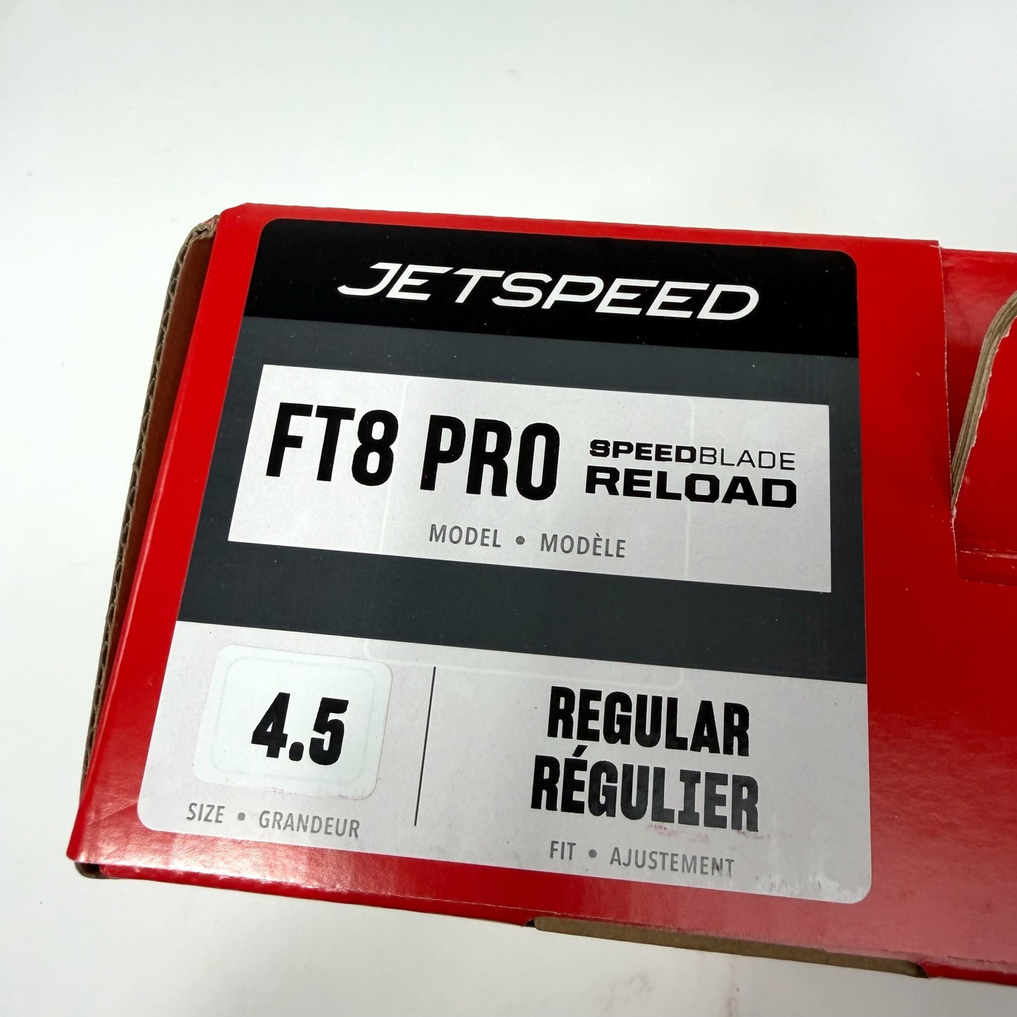 Brand New Total Custom CCM Jetspeed FT8 Pro Skates - Size 4.5 - Regular