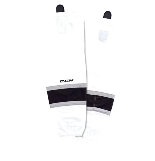 Brand New - Los Angeles Kings Away CCM Quicklite 8000 Hockey Socks - Intermediate