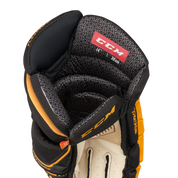 New CCM Black/Yellow Super Taks AS1 Gloves | 13" | #191520262150 - Top Flight Hockey