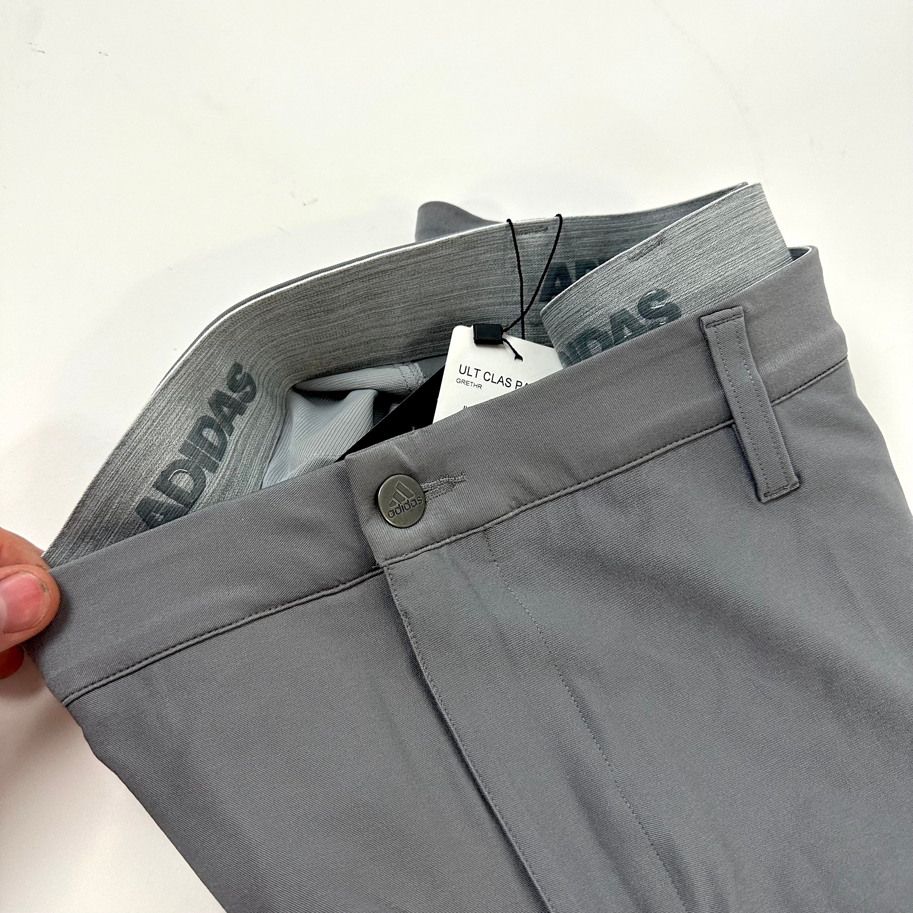 Brand New Grey Adidas Golf Pants Size 44