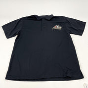 Used Black Pirates Hockey Golf Polo | Senior Medium | #B64