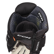 New CCM Black Tacks XF Gloves | 12" | #191520817244 - Top Flight Hockey