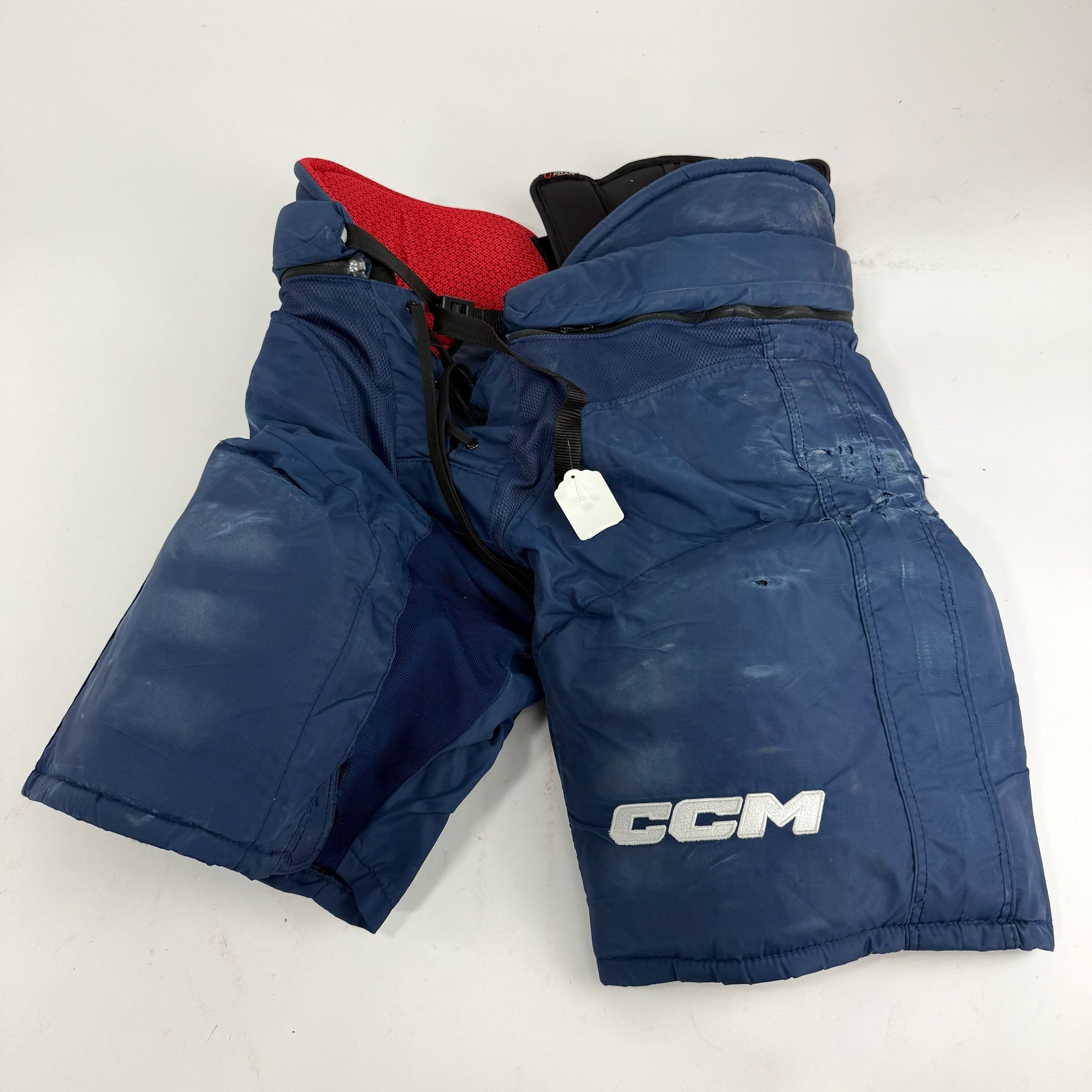 Used Navy CCM HP45X Pants | L +1" | F473 - Top Flight Hockey