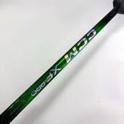 Used Regular Green CCM XF Pro Goalie Stick | 25" Paddle Custom P31 Curve | F301