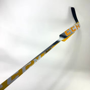 New Regular Yellow Eflex 5 Pro Lite Goalie Stick | 26" Paddle P4 Curve | R629 - Top Flight Hockey
