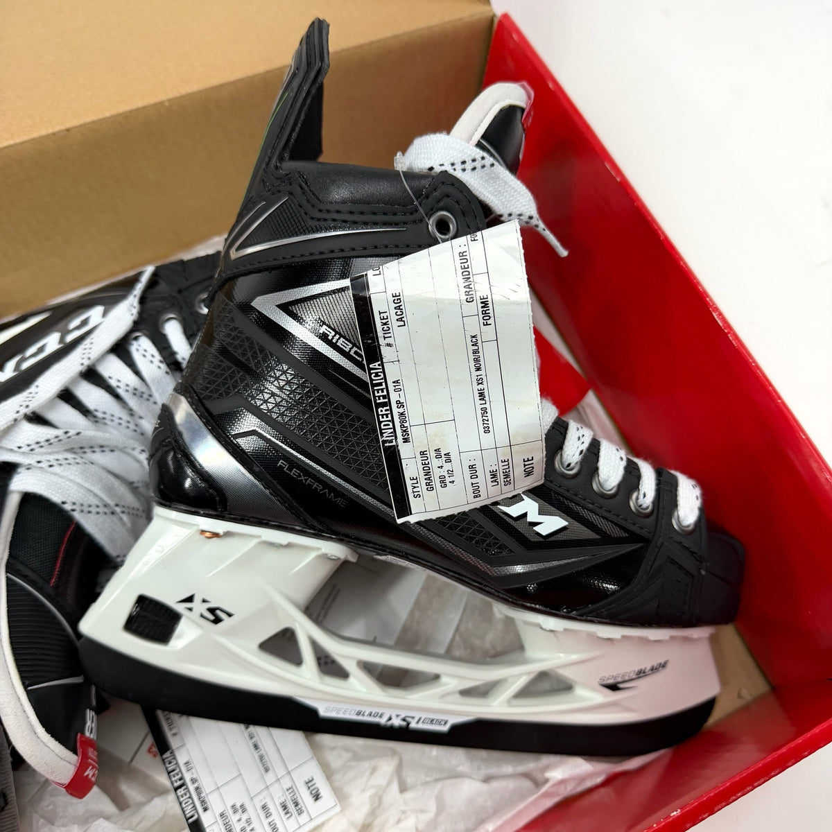 New CCM Ribcor 80K Skates | Size 4 D | M283 - Top Flight Hockey