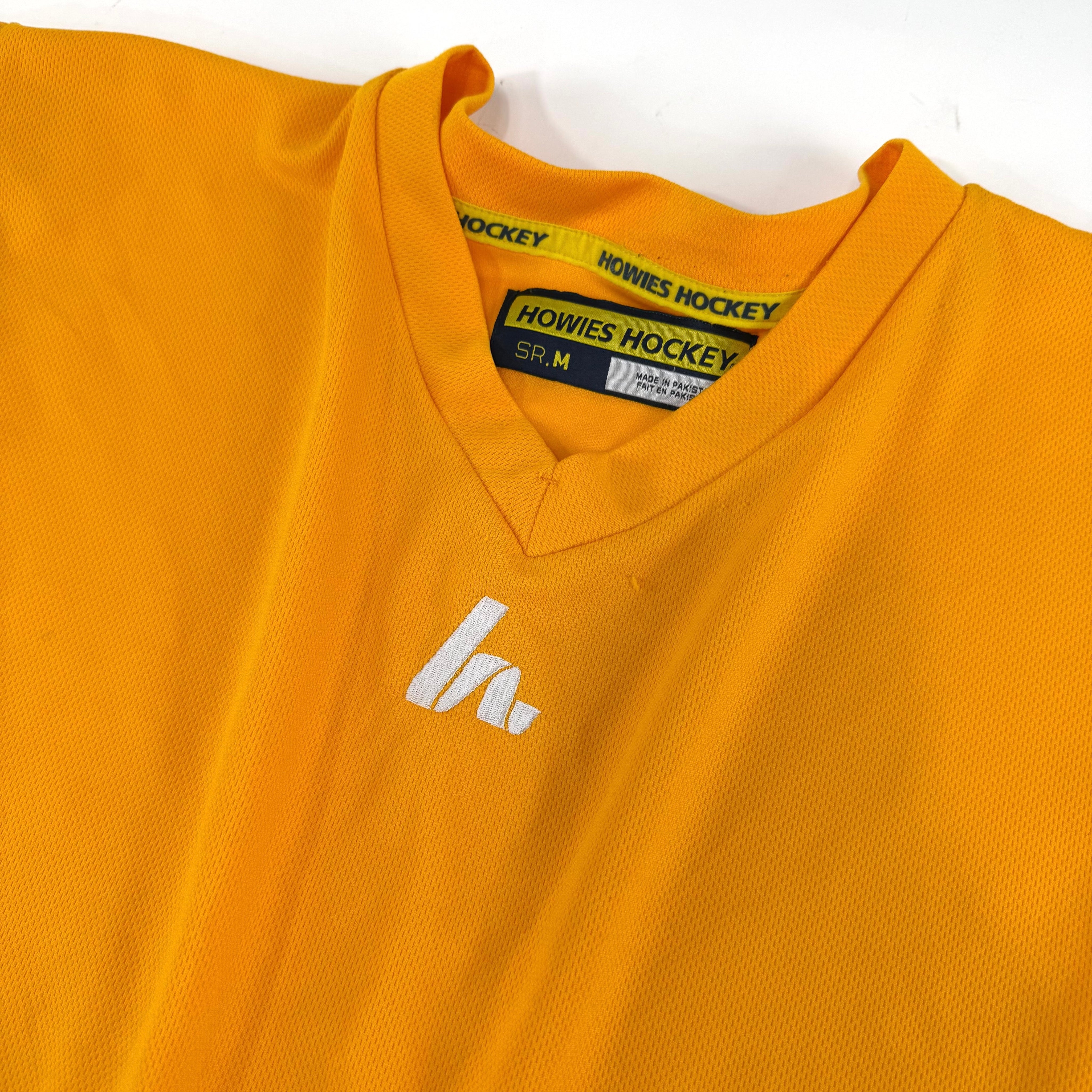 Used Yellow Howie's Practice Jersey | Sr Medium | R127 - Top Flight Hockey