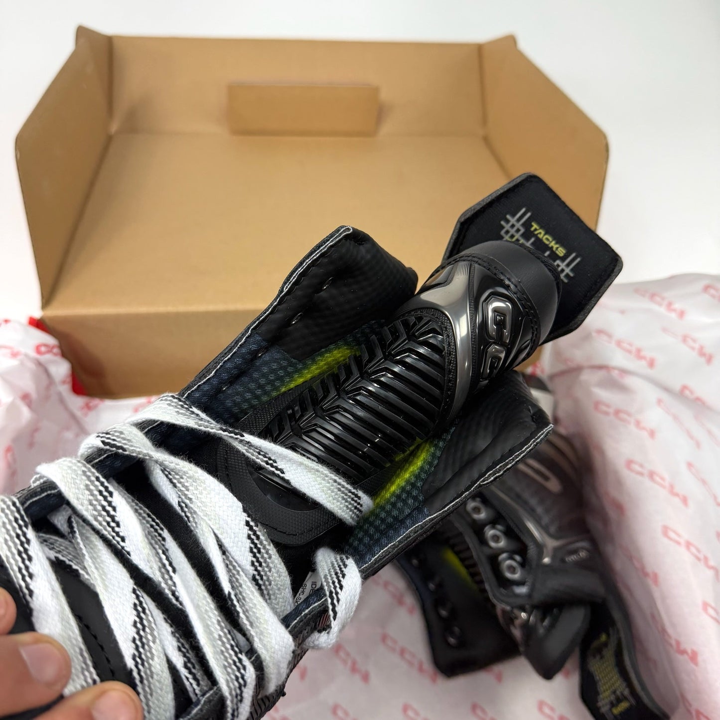 Brand New Retail CCM Tacks XF Pro Skates - Size 5.5 - Regular