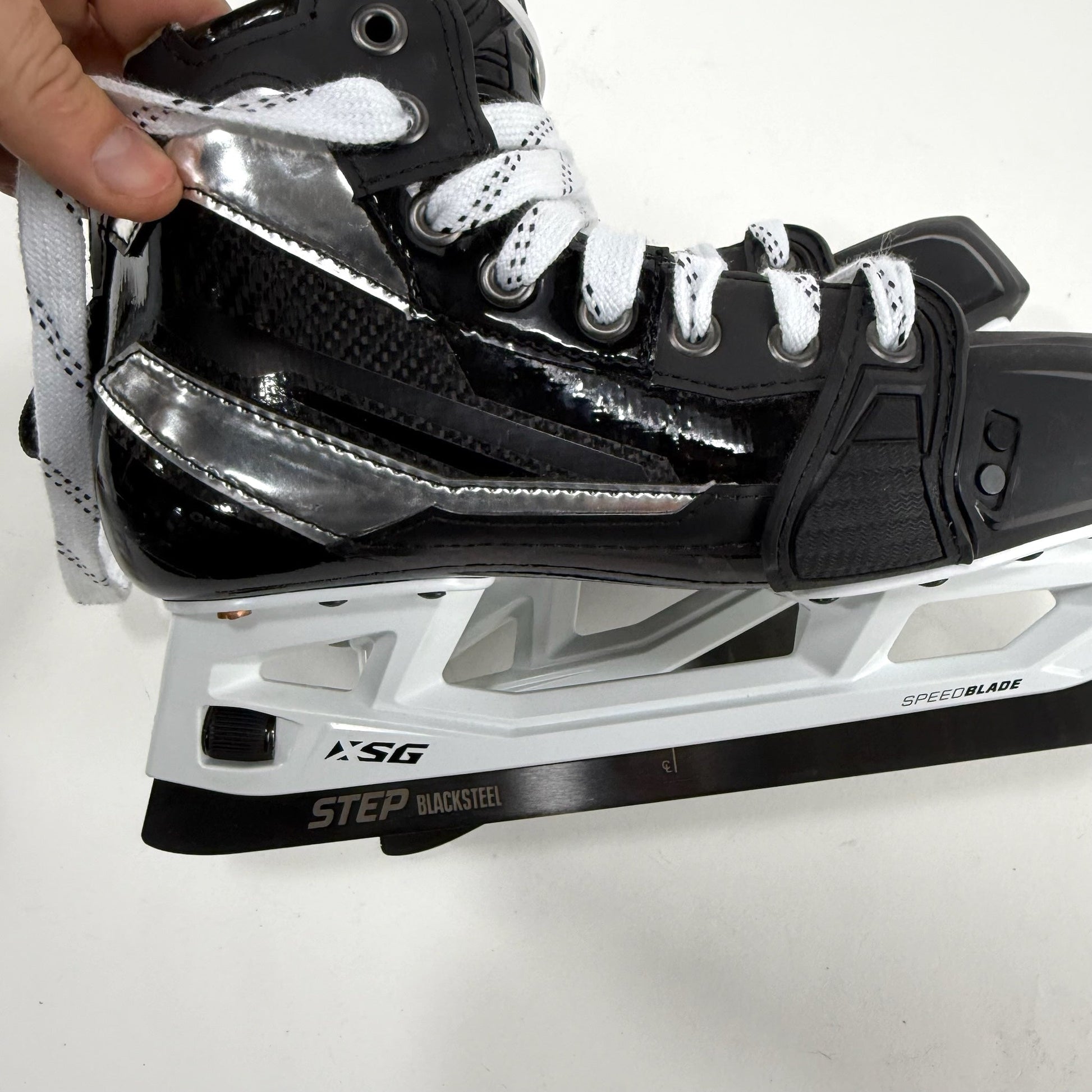 Used CCM Tacks ASV Pro Goalie Skate Prototype | 5.5 R | E331 - Top Flight Hockey